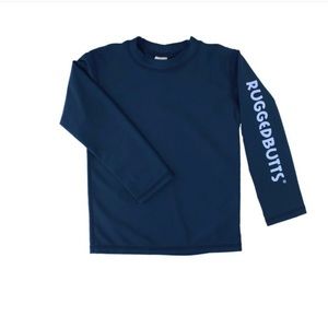 LN RuggedButts Navy Toddler Boy Rash Guard